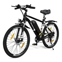 HITWAY BK15S Electric Bike - 250W Power | 12Ah Battery | 15.5mph Speed | 55mi Range | 26-Inch