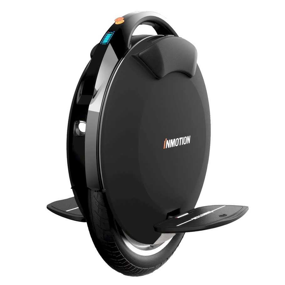 InMotion V8S Electric Unicycle | Intermediate EUC | 1000W (2000W Peak) Power | 22mph Speed | 9.8Ah Battery | 47mi Range | Black Design | Advanced Personal Mobility