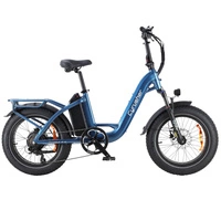 Cyrusher Rumble 2.0 Electric Bike - 500W Power | 18Ah Battery | 22mph Speed | 58mi