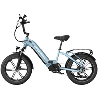 ECORUSH ECO R6 Electric Bike - 250W Power | 15.6Ah Battery | 15.5mph Speed | 75mi Range