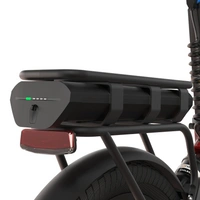 Rear Rack Battery for Onemile Nomads - 36V | 10Ah | Rack Mount | Fits E1P Model | Fits E1 Model
