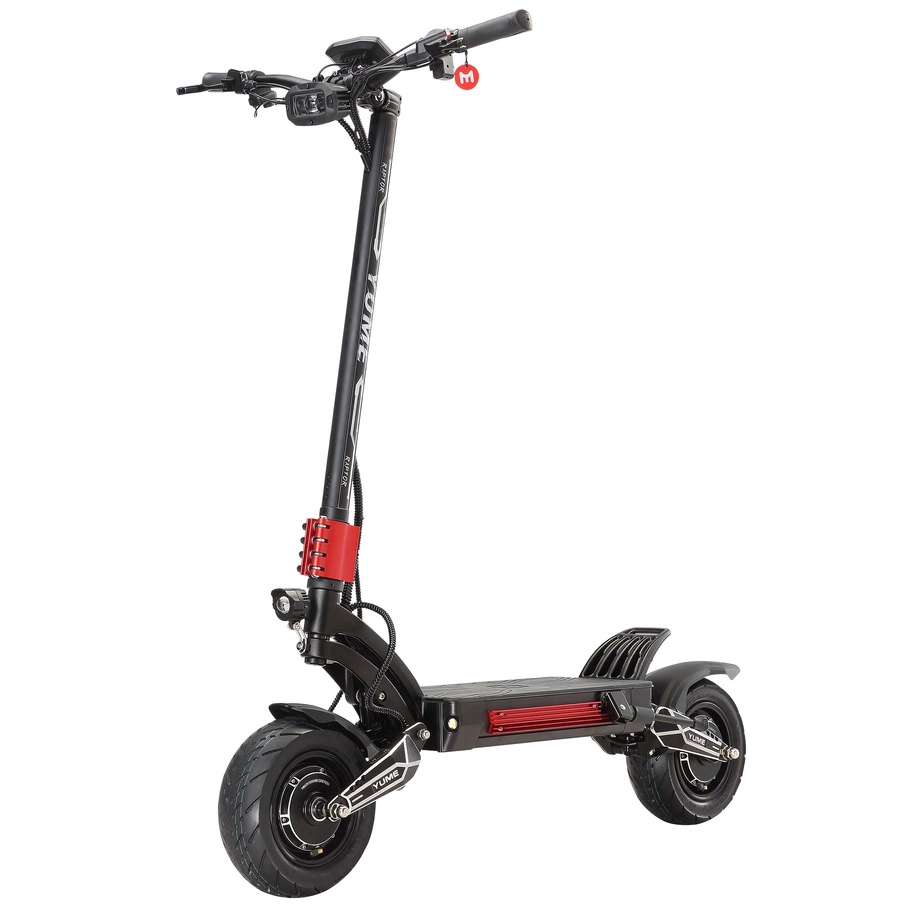 Yume Raptor Electric Scooter - 6000W Power | 30Ah Battery | 50mph Speed | 60mi Range | Road Tyres