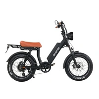 Onemile Scrambler V Pro Electric Bike - 850W Power | 19.2Ah Battery | 28mph Speed | 56mi Range | Retro V/2.0 | Step-Thru