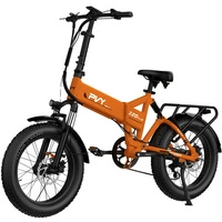 PVY Z20 Plus Foldable Electric Bike - 1000W Power | 16.5Ah Battery | 31mph Speed | 75mi Range