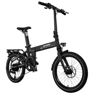 Cyrusher Sonder Foldable Electric Bike - 250W Power | 10Ah Battery | 15.5mph Speed | 53mi Range