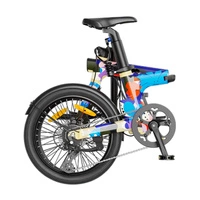 Heybike Helio F Foldable Electric Bike - 250W Power | 10Ah Battery | 15.5mph Speed | 75mi Range | Artists Limited Edition