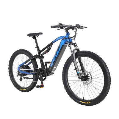 Cyrusher Flex Electric Bike - 1400W Power | 15Ah Battery | 28mph Speed | 59mi Range | High-Step | Mountain Bike