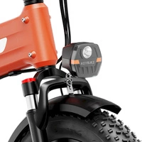 Heybike Mars 3.0 Foldable Electric Bike - 1400W Power | 13Ah Battery | 28mph Speed | 65mi Range