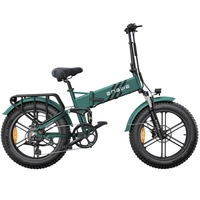 ENGWE Engine Pro 2.0 Foldable Electric Bike - 1200W Power | 16Ah Battery | 28mph Speed | 68mi Range