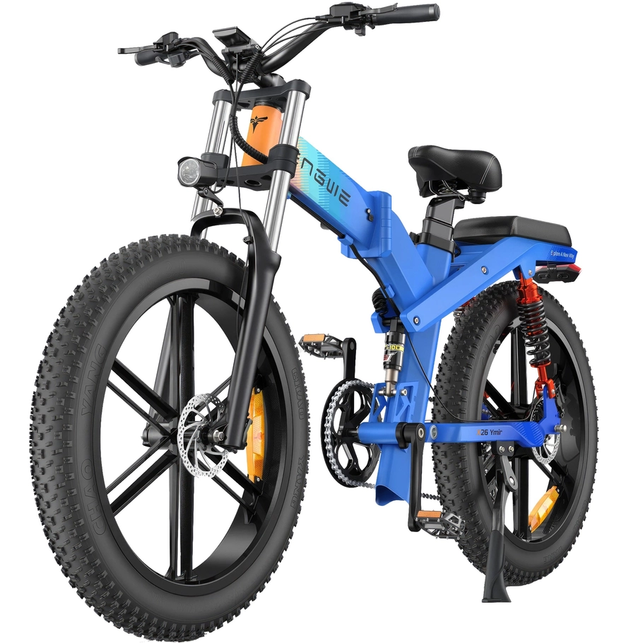 ENGWE X26 Foldable Electric Mountain Bike - 1000W / 19.2Ah / 93mi Range / 31mph Speed