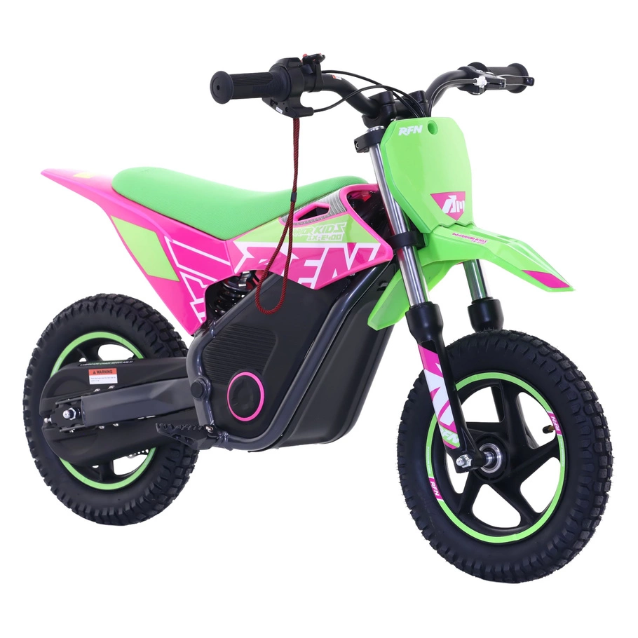 RFN Warrior Kids SX-E400 Electric Motorcycle - 400W Power | 5.2Ah Battery | 15.5mph Speed | 11mi Range