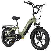 ECORUSH ECO R6 Electric Bike - 250W Power | 15.6Ah Battery | 15.5mph Speed | 75mi Range
