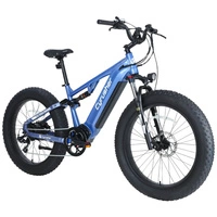 Cyrusher Rover All-Terrain Electric Bike - 250W Power | 15.6Ah Battery | 15.5mph Speed | 62mi Range