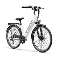 Jasion EB5 Roamer Electric Bike - 500W Power | 11Ah Battery | 15.5mph Speed | 62mi Range | Step-Through
