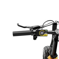 Heybike Ranger 3.0 Pro Foldable Electric Bike - 1200W Power | 15Ah Battery | 28mph Speed | 90mi Range | Limited Miami Sunset