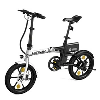  HITWAY BK35 Electric Bike - 250W Power | 6Ah Battery | 15.5mph Speed | 55mi Range