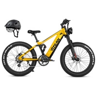 Vitilan T7 Electric Mountain Bike - 1200W Power | 20Ah Battery | 28mph Speed | 80mi Range