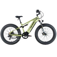Cyrusher Rover All-Terrain Electric Bike - 250W Power | 15.6Ah Battery | 15.5mph Speed | 62mi Range