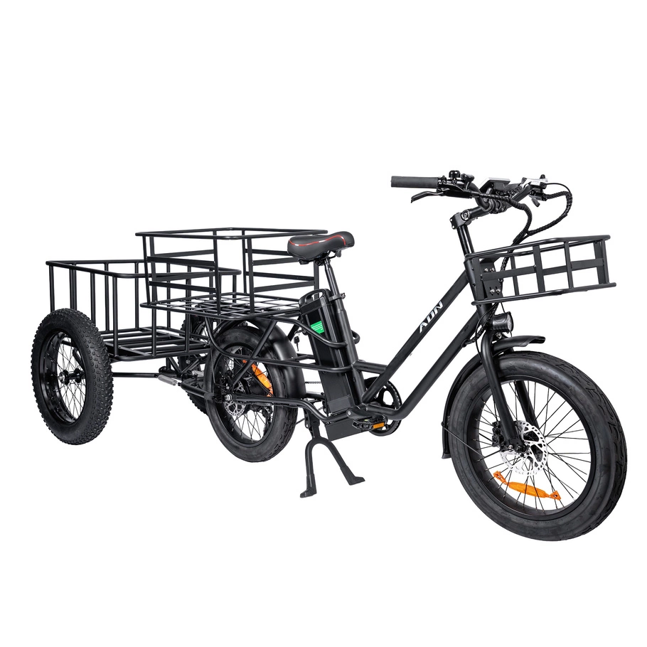 ADN K750 Electric Cargo Bike - 750W Power | 20.8Ah Battery | 28mph Speed | 50mi Range | Cargo Trailer