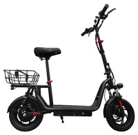MaxWheel M5 Electric Scooter - 500W Power | 7.5Ah Battery | 15.5mph Speed | 15.5mi Range
