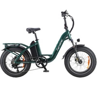 Cyrusher Rumble 2.0 Electric Bike - 500W Power | 18Ah Battery | 22mph Speed | 58mi