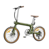 Heybike Helio F Electric Bike - 250W Power | 10Ah Battery | 15.5mph Speed | 75mi Range | Vintage Edition