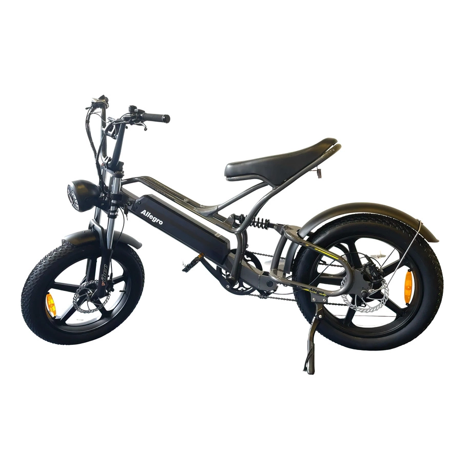 Allegro City Chopper Electric Bike - 750W Power | 18.2Ah Battery | 30mph Speed | 53mi Range