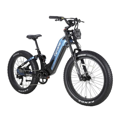Cyrusher Trax 2.0 Step-Through Electric Bike - 750W Power | 20Ah Battery | 28mph Speed | 75mi Range