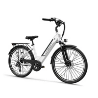 Jasion EB5 Roamer Electric Bike - 500W Power | 11Ah Battery | 15.5mph Speed | 62mi Range | Step-Through