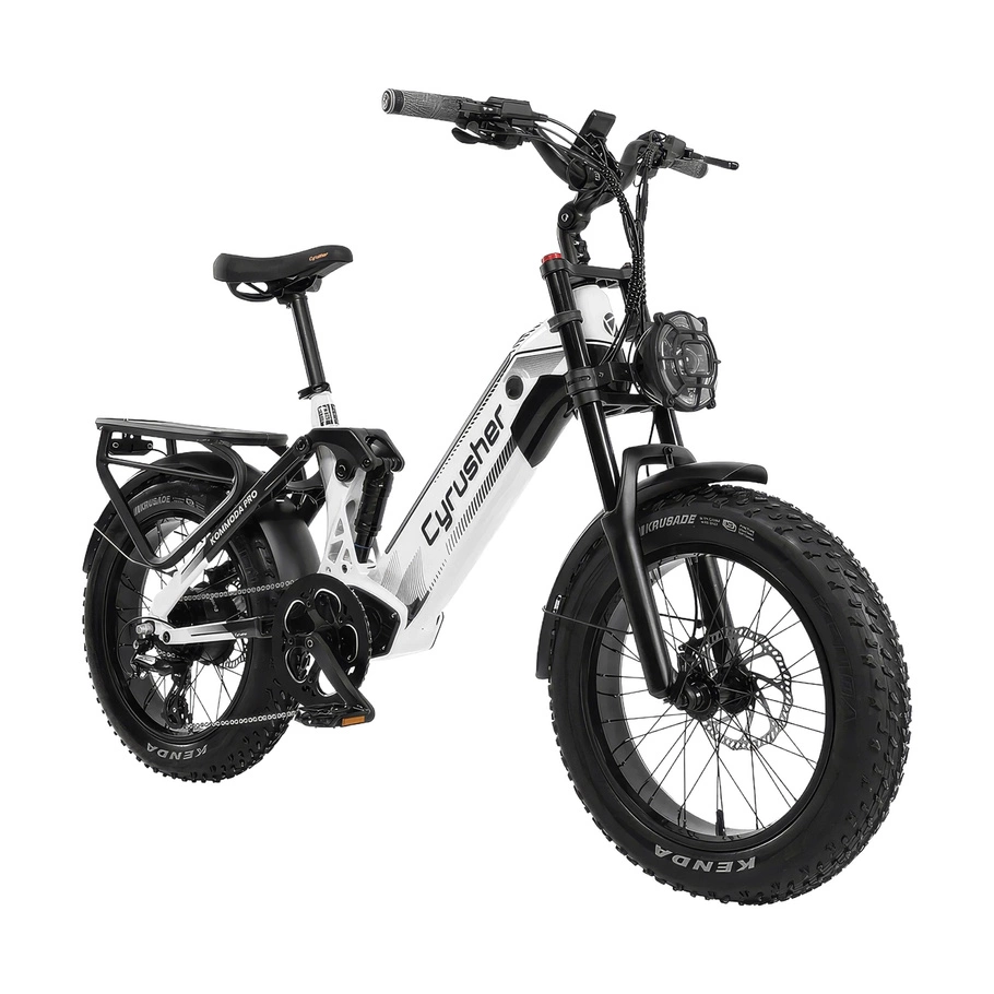 Cyrusher Kommoda Pro Electric Bike - 1800W Power | 20Ah Battery | 28mph Speed | 68mi Range | Step-Thru