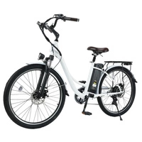 isinwheel Swift Rider U2 Electric Bike - 500W Power | 13Ah Battery | 20mph Speed | 47mi Range