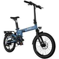 Cyrusher Sonder Foldable Electric Bike - 250W Power | 10Ah Battery | 15.5mph Speed | 53mi Range