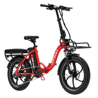 HITWAY BK6SL1 Foldable Electric Bike - 250W Power | 15.6Ah Battery | 15.5mph Speed | 93mi Range | 20-Inch