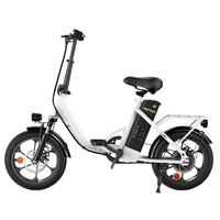 isinwheel Step Pro U4 Electric Bike - 500W Power | 10.4Ah Battery | 22mph Speed | 55mi Range