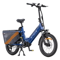 Engwe LE20 Electric Bike - 250W Power | 38.4Ah Battery | 15.5mph Speed | 218mi Range | Dual Battery