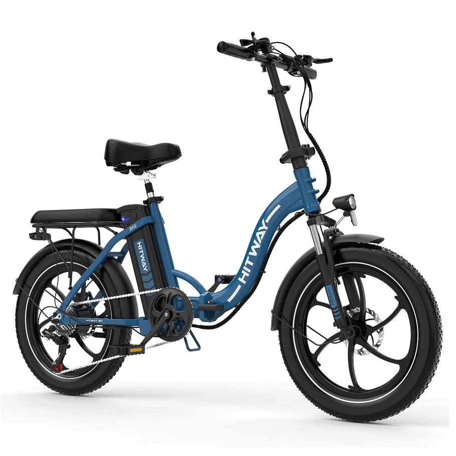 HITWAY BK6SL Foldable Electric Bike - 250W Power | 13Ah Battery | 15.5mph Speed | 55mi Range