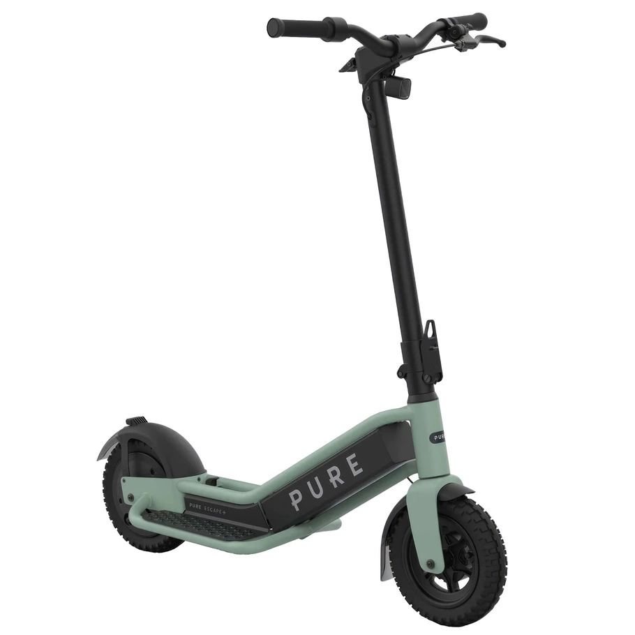 Pure Escape Plus Electric Scooter - 900W Power | 12Ah Battery | 15.5mph Speed | 31mi Range