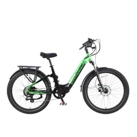 Cyrusher Sprint Electric City Bike - 1400W Power | 15Ah Battery | 28mph Speed | 59mi Range | Step-Thru