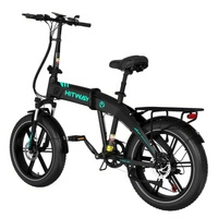  HITWAY BK36 Electric Bike - 250W Power | 10.4Ah Battery | 15.5mph Speed | 62mi Range | 20-inches Puncture-Resistant Tire