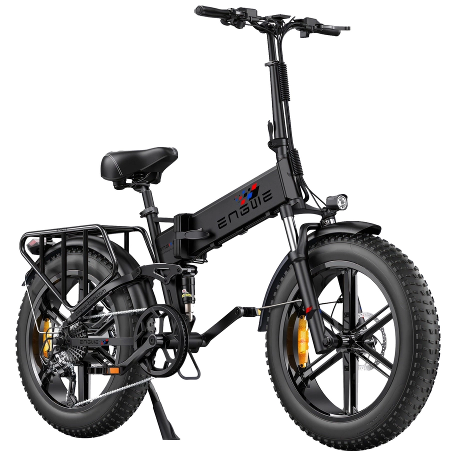 ENGWE Engine Pro Foldable Electric Bike | All-Terrain E-Bike Adventure | 28mph Top Speed | 75mi Long Range | Compact Portable Design | Powerful Off-Road Capabilities