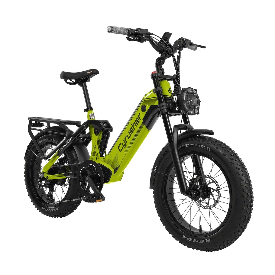 Cyrusher Kommoda Pro Electric Bike - 1800W Power | 20Ah Battery | 28mph Speed | 68mi Range | Step-Thru
