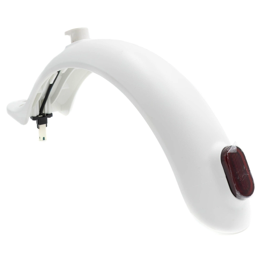 Rear Fender White + Hook + Tail Light for Xiaomi M365/M365 Pro