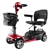 isinwheel X02 Electric Mobility Scooter - 250W Power | 12Ah Battery | 5mph Speed | 12mi Range