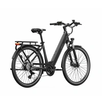 QREATE City Pro Electric Bike - 250W Power | 15Ah Battery | 15.5mph Speed | 62mi Range 