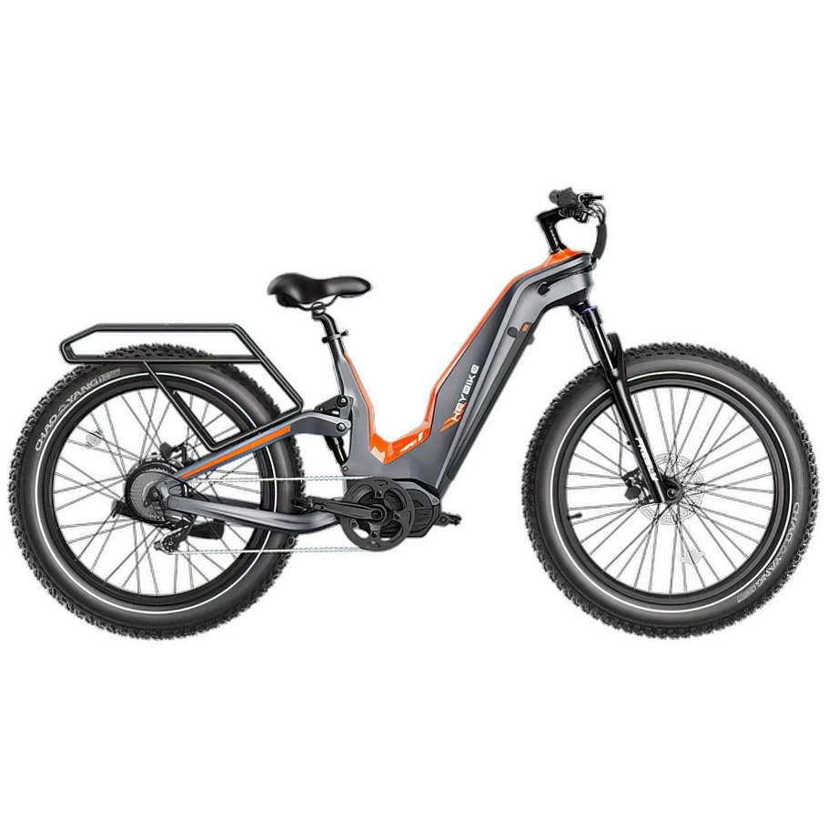 Heybike Hero Electric Bike - 1400W Power | 18Ah Battery | 35mph Speed | 60mi Range | Carbon Fiber Ebike | Step-Thru