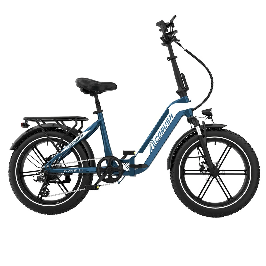 ECORUSH ECO R2 Electric Bike - 250W Power | 10.4Ah Battery | 15.5mph Speed | 55mi Range