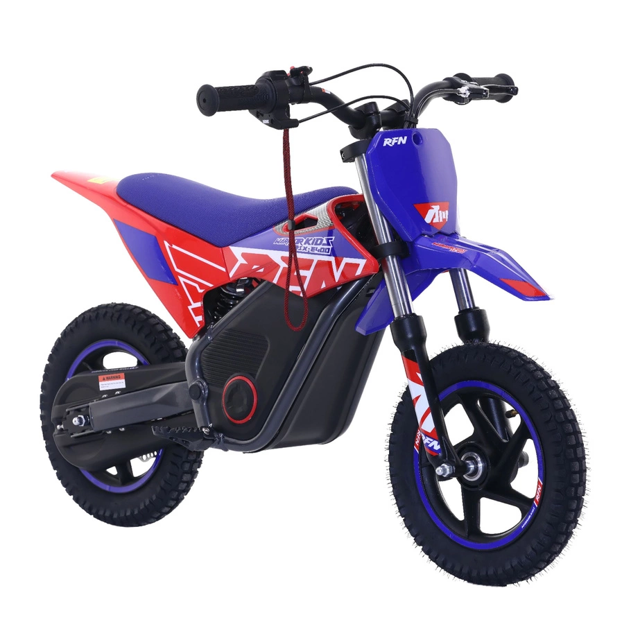RFN Warrior Kids SX-E400 Electric Motorcycle - 400W Power | 5.2Ah Battery | 15.5mph Speed | 11mi Range