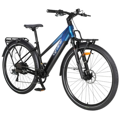 Cyrusher Asuka Trekking Electric Bike - 250W Power | 14Ah Battery | 15.5mph Speed | 75mi Range
