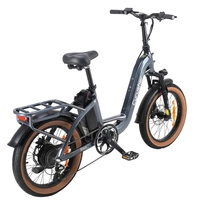 Cyrusher Nova Step-Through Electric Bike - 250W Power | 15Ah Battery | 15.5mph Speed | 56mi Range