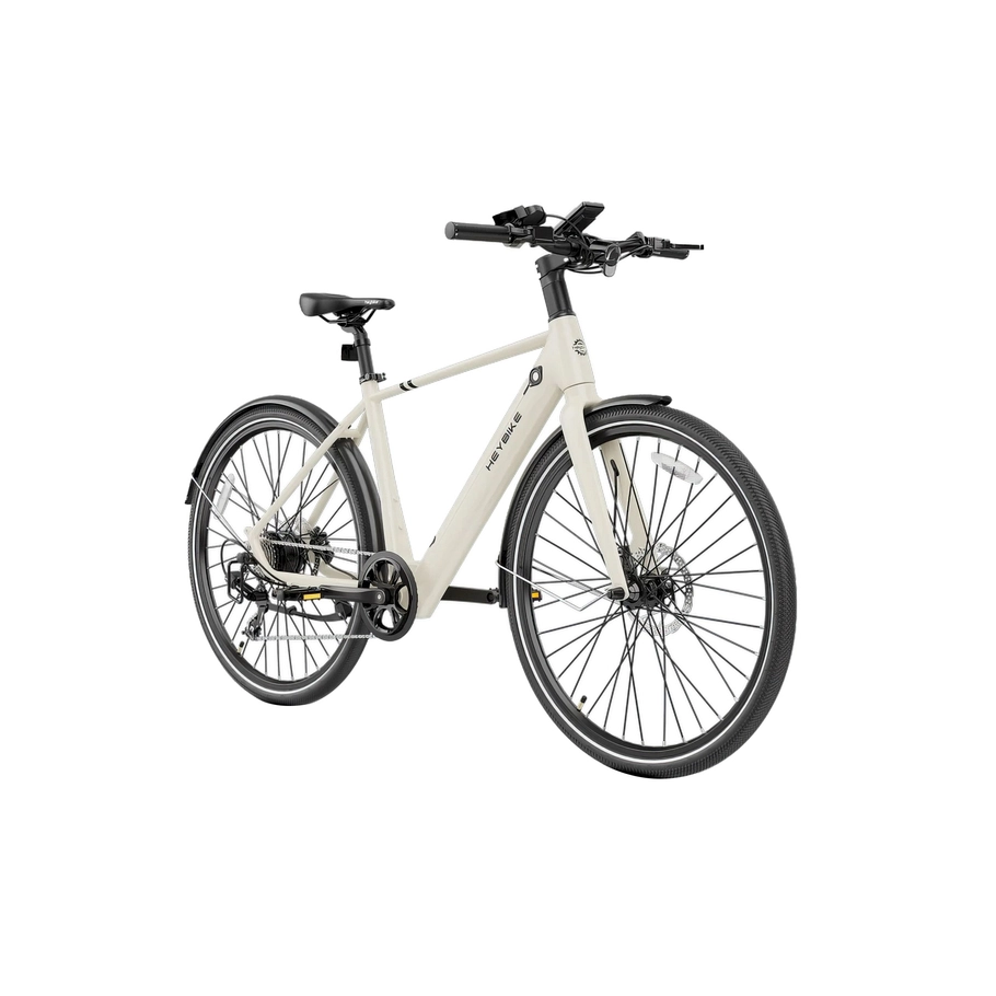 Heybike EC1 Electric Bike | Urban Commuter Solution | 250W (350W Peak) Power | 15.5mph Speed | 10Ah Battery | 62mi Range | High Frame Design | Modern City Transport